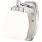 Z-Lite Kendrick 1 Light Wall Sconce, 4.75in. W x 8in. H, Brushed Nickel 745-1S-BN - alternate 3
